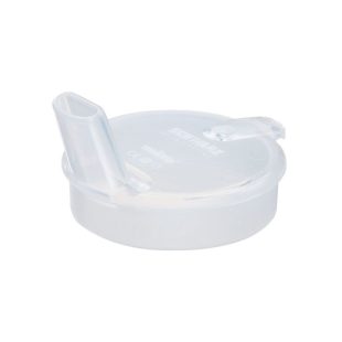 10 x melinip Schnabelbecher ECO, Breideckel 12 mm Auslass, farblos-natur