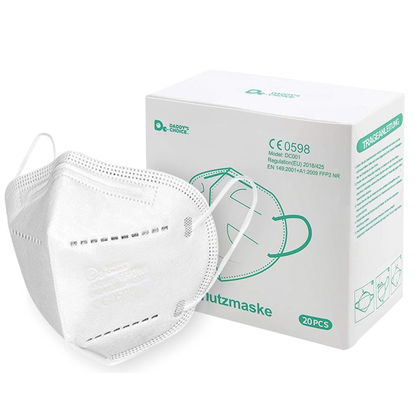 DADDY'S CHOICE® FFP2 Atemschutzmasken, 20 Stück / Pck.