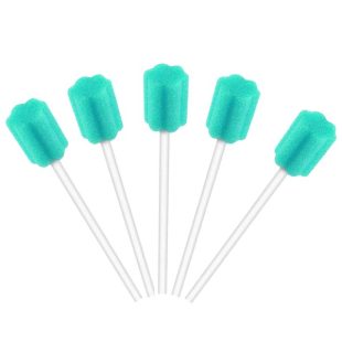 HansaGT Medical® Mundpflegestäbchen, 250 Stück, Geschmack Neutral