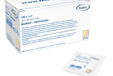 MaiMed Alkoholtupfer, 30 x 30 mm, weiß