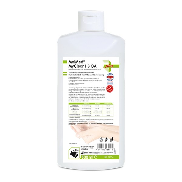 MaiMed MyClean HB OA Händedesinfektion 500 ml