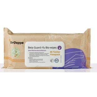 Beta Guard RFU Flowpack Wipes 20x20 cm - 80 Tücher