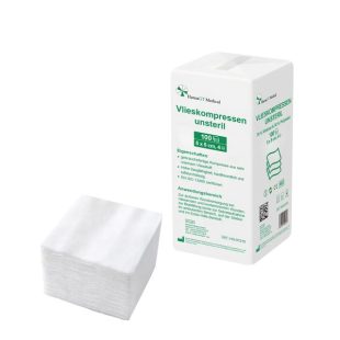 HansaGT Medical-Vlieskompressen unsteril-5cm x 5cm 4-fach