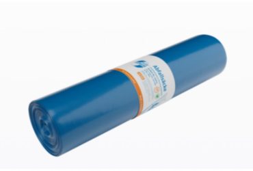 Abfallbeutel aus LDPE 120 L, Typ 100, blau