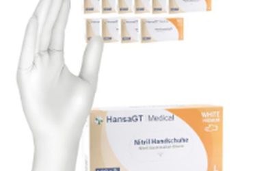 HansaGT Medical Nitril Handschuhe weiß, Gr. M