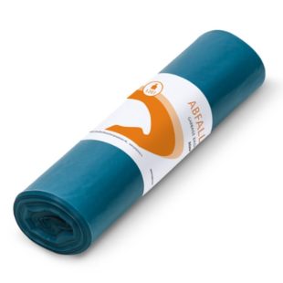 Tapira „Plus“ Abfallsäcke – 120 L blau, 37my