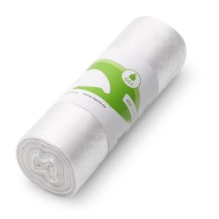Tapira „Pur“ Müllbeutel – 60 L transp., 5 my