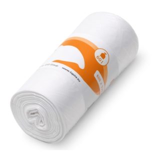 Tapira „Plus“ Müllbeutel – 60 L weiß, 12 my