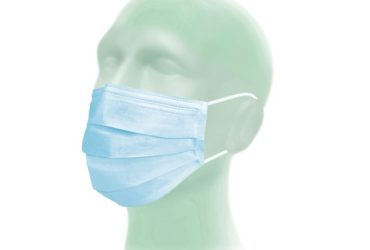 OP Maske, 3-lagig, Typ II, mit Elastikbändern, 50 Stück
