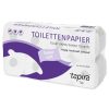 Tapira „Top“ Toilettenpapier 3-lagig, 250 Blatt, hochweiss, 8x8 Rollen/Pack