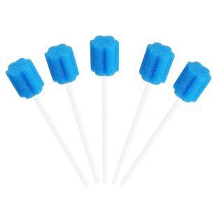 HansaGT Medical® Mundpflegestäbchen, 250 Stück, Geschmack Mint