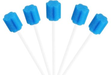 HansaGT Medical® Mundpflegestäbchen, 250 Stück, Geschmack Mint