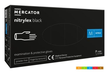 nitrylex black, Größe