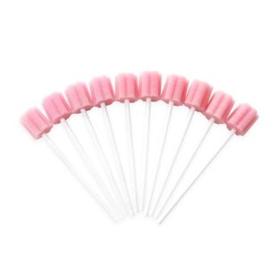 HansaGT Medical® Mundpflegestäbchen, 250 Stück, Geschmack Brombeere