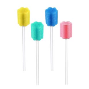 HansaGT Medical® Mundpflegestäbchen, 250 Stück, Geschmack Lemon