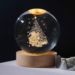 LED Kristallkugel Nachtlicht