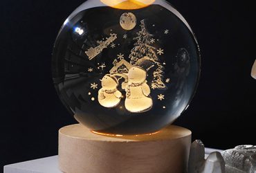 LED Kristallkugel Nachtlicht