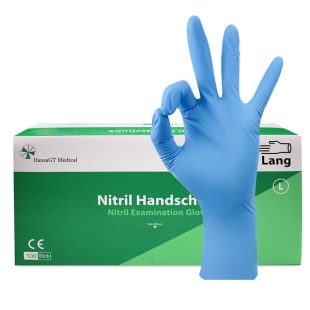 HansaGT Medical Nitril Handschuhe, 30cm lang, Gr.