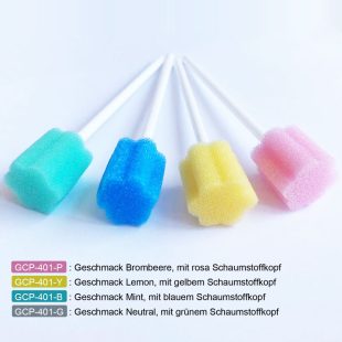HansaGT Medical® Mundpflegestäbchen, 250 Stück, Geschmack Neutral