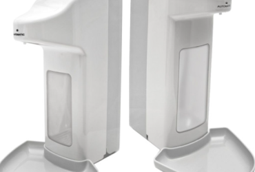 Touchless Automatikspender für 500ml EURO-Flaschen (weiß), geliefert ink. BDA